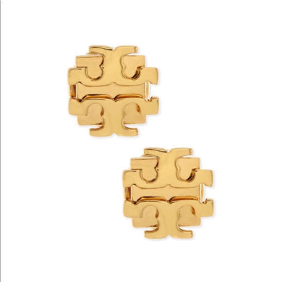Tory Burch Jewelry - Tory Burch logo stud earrings